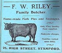 FW Riley Advert