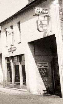 All Saints' Garage in Scotgate